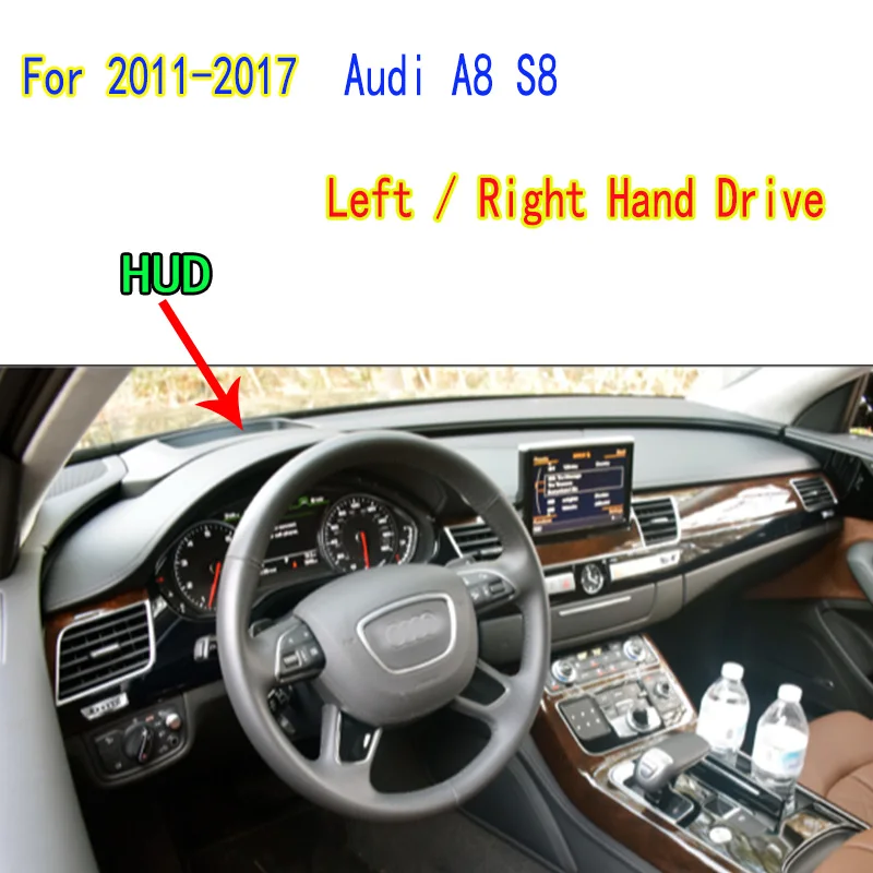 

For 2011-2017 Audi A8 S8 W12 Car Dashboard Mat Accsesories Anti-reflective Anti-slip Anti-dirty Pad Ornaments