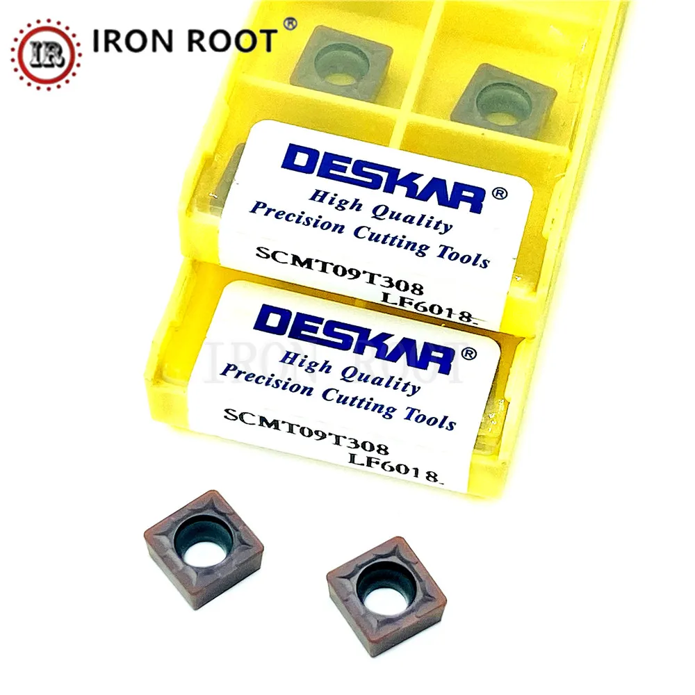 DESKAR Boring Blade SCMT09T304,09T308, LF6018 Indexable insert Turning Carbide Inserts CNC Metal Internal Lathe Tools for SSSCR