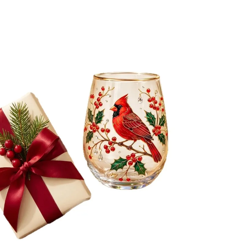 Hummingbird teacup home acrylic handicraft ornament