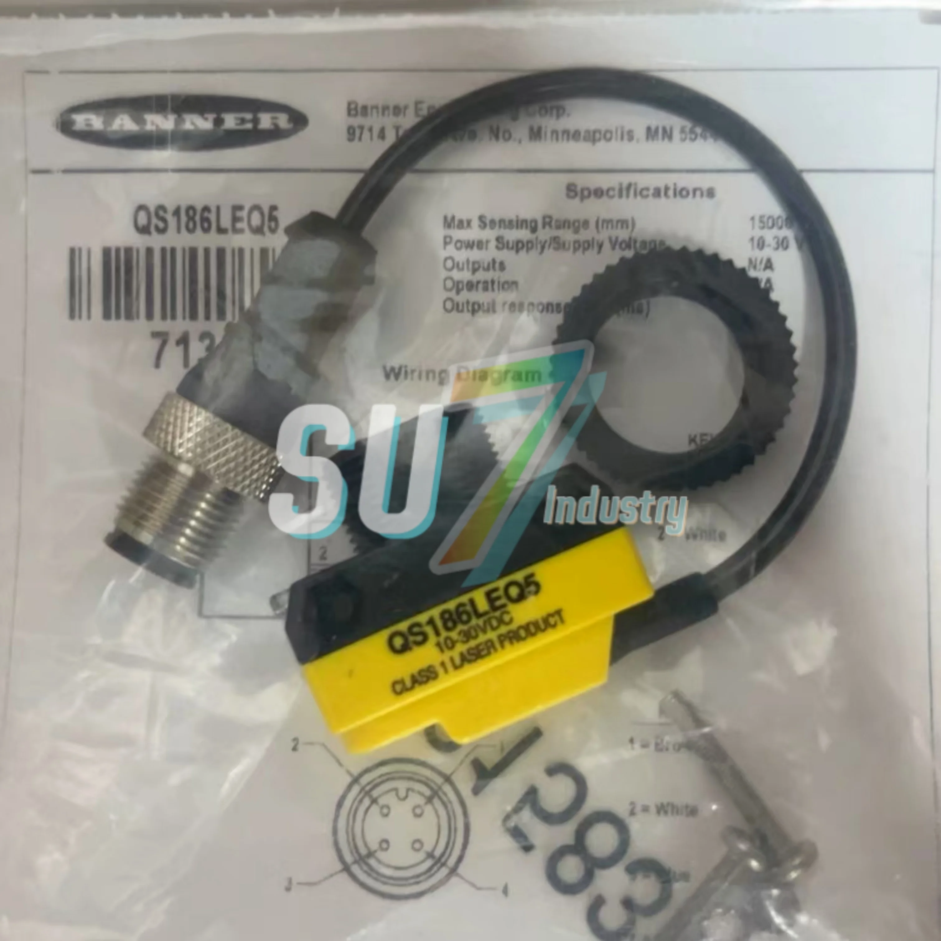 Sensor fotoeléctrico QS186LE QS186LEQ5 QS186LEQ8 nuevo en almacén