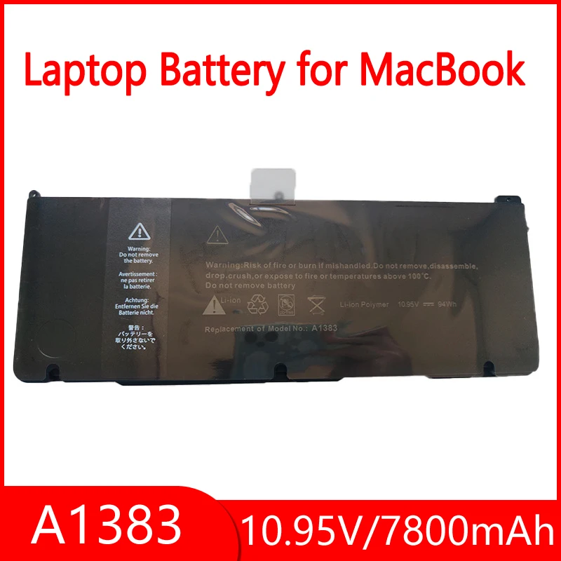 

10.95V 95WH A1383 Laptop Battery For Apple MacBook Pro 17" 2011 A1297 020-7149-A10 MC725LL/A MD311LL/A MB604LL/A