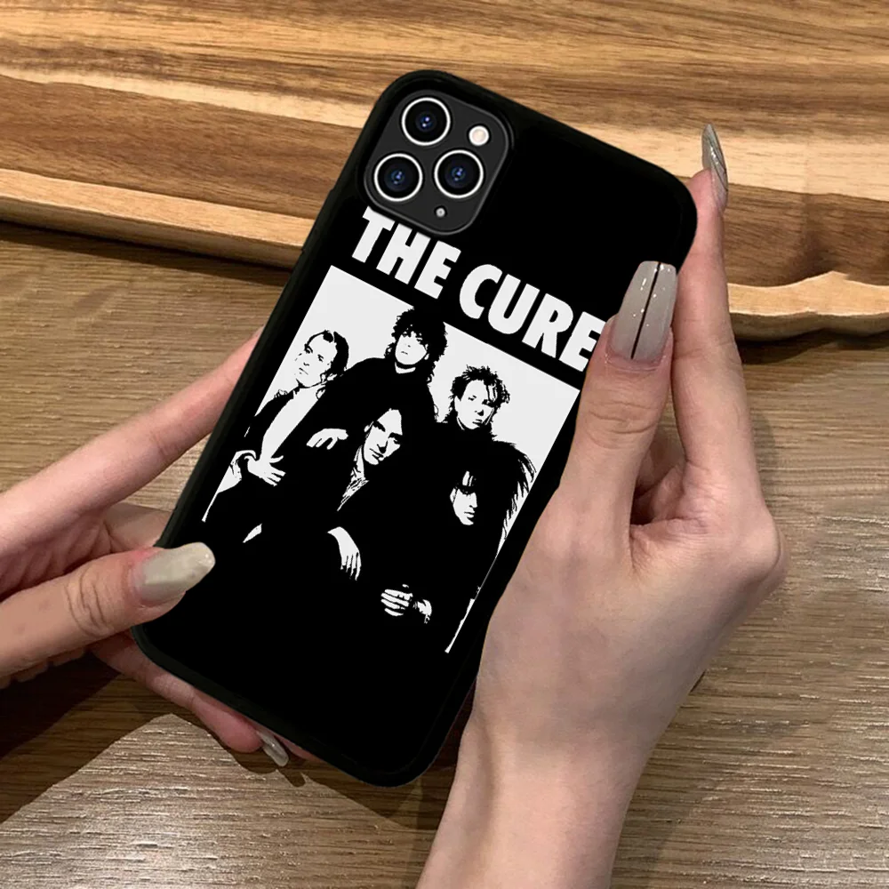 The C-Cure Robert Smith Phone Case Silicone PC+TPU For For IPhone 11 12 13 14 15 16 Plus Pro Max Cover