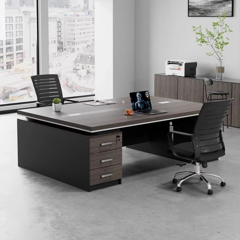 مكتب مكتب خشبي عالمي جمالي عتيق مقاس كبير مكتب داخلي موضة Escritorio Oficina Lounge Suite الأثاث