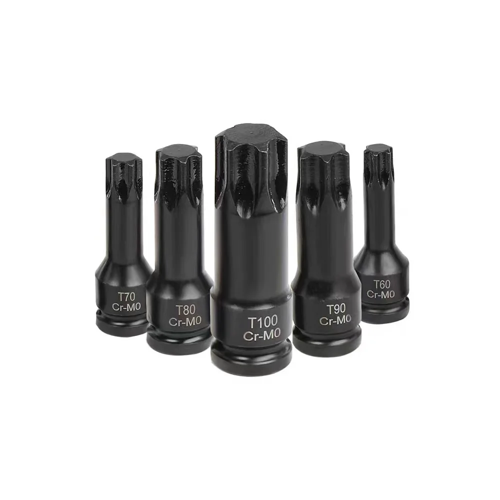 16 Pcs Impact Torx Bit Socket Set 1/2\