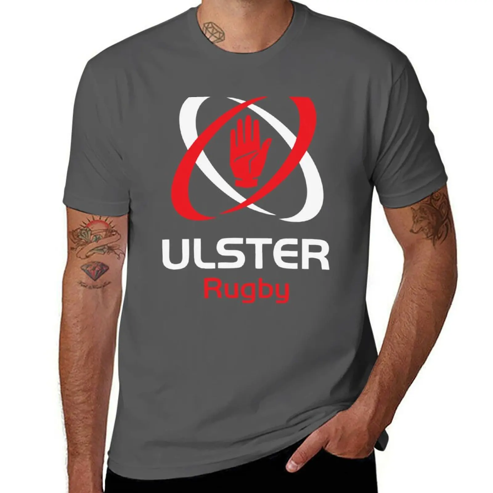 Футболка Design Rugby Iconic Ulster IRFU - повседневная футболка больших размеров