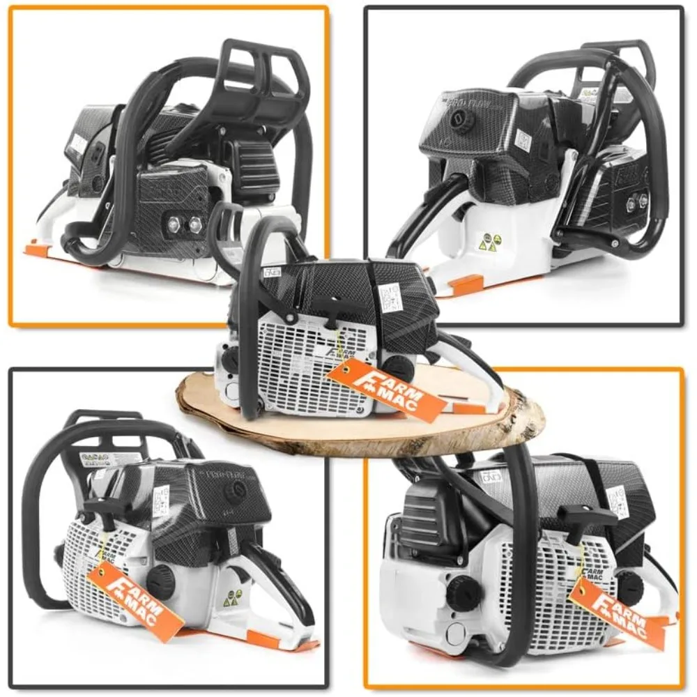 Бензопила F660VW 6.4 л.с., 92 куб. см, 2-тактная, 5.2 кВт, с цепью 24-25 дюймов