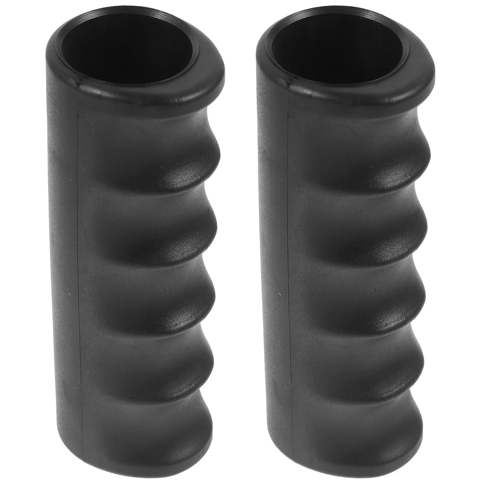 2Pcs PVC Handle Grip Set Universal Cart Trolley Handle Covers for Wheelchairs Shopping Cart Tube Grip Protector
