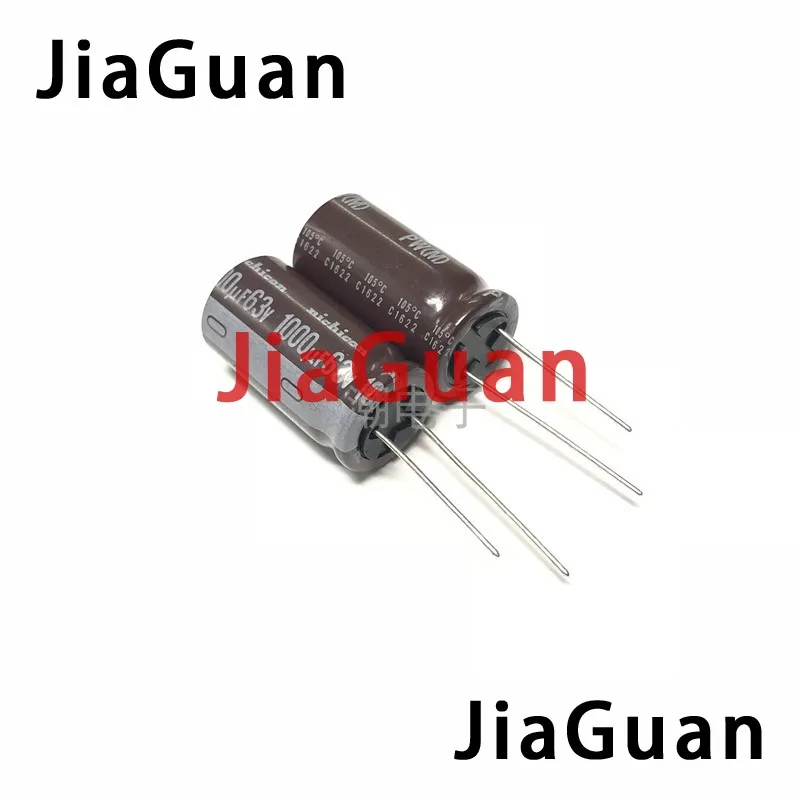 10PCS NEW NICHICON PW 63V1000UF 16X31.5MM electrolytic capacitor 63V 1000UF High frequency long life pw 1000uF/63V