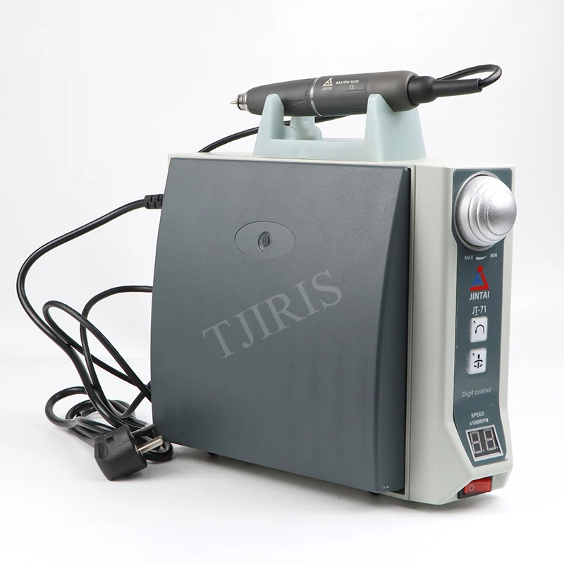 JT-71 Brushless Knee-Controlled Dental Lab Grinder Electric Polishing Machine for Crown/Bridge