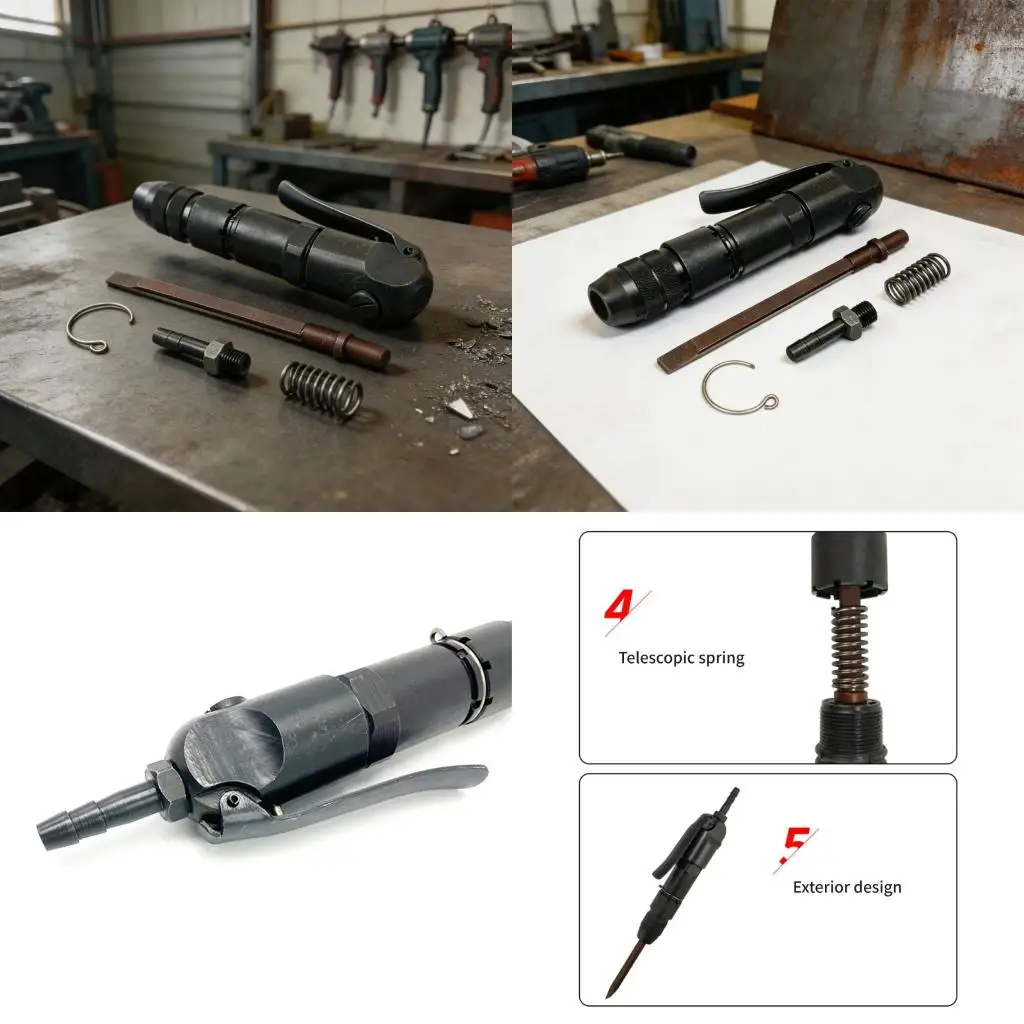 Multi Purpose Air Powered Chipping Guns With 3/8