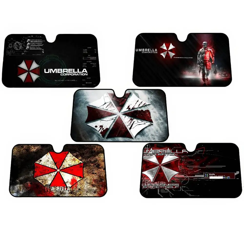 Classic Movies R-Resident E-Evil Windshield Sunshade Car Window Windscreen Cover Sun Shade Auto Sun Visor Car-covers Car