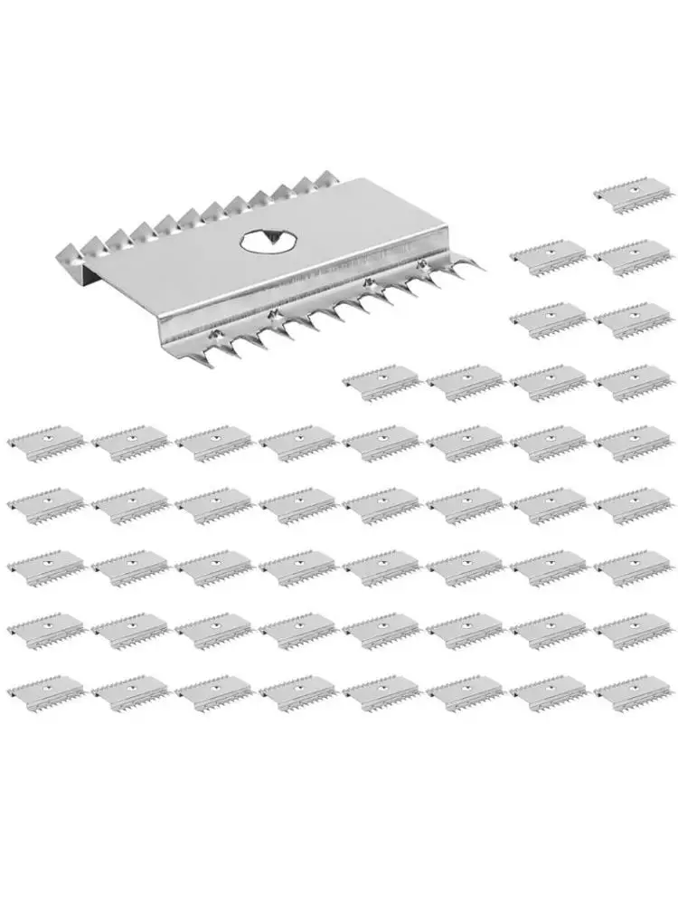 50 Pcs Lightweight Solar Panel Lightningproof Grounding Conductive Sheet Plate Stainless Steel Grounding Clip Washer
