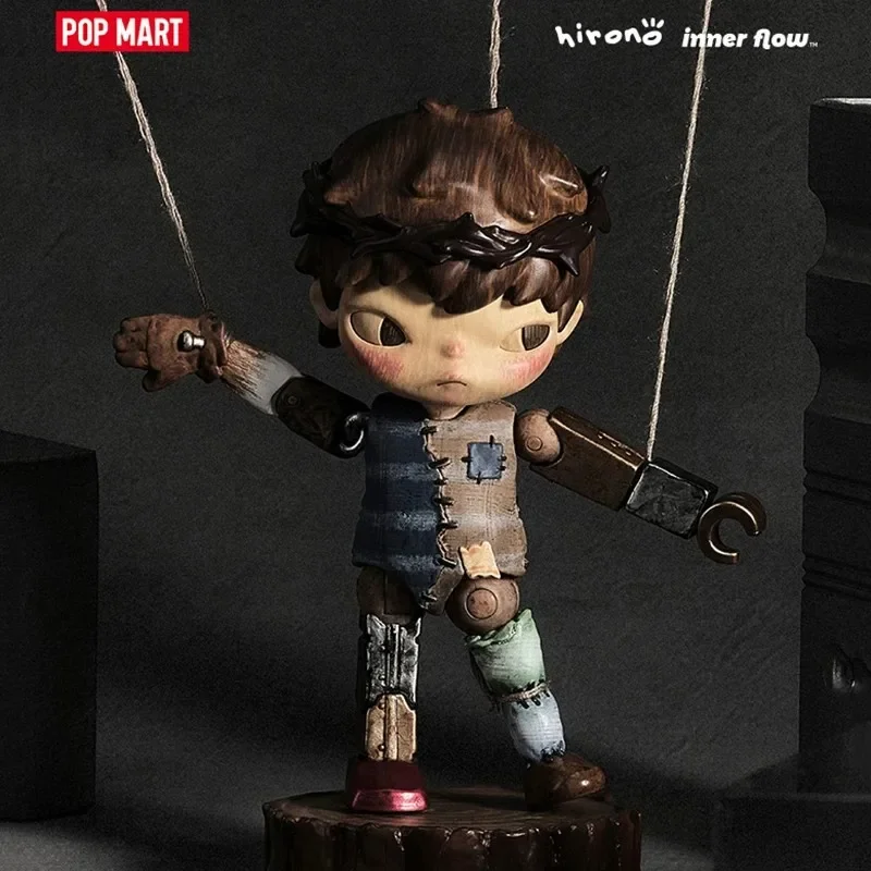 POP MART Hirono Reshape série aveugle boîte aléatoire jouets boîte mystère mystère Caixa figurine Surpresa modèle mignon cadeau d'anniversaire