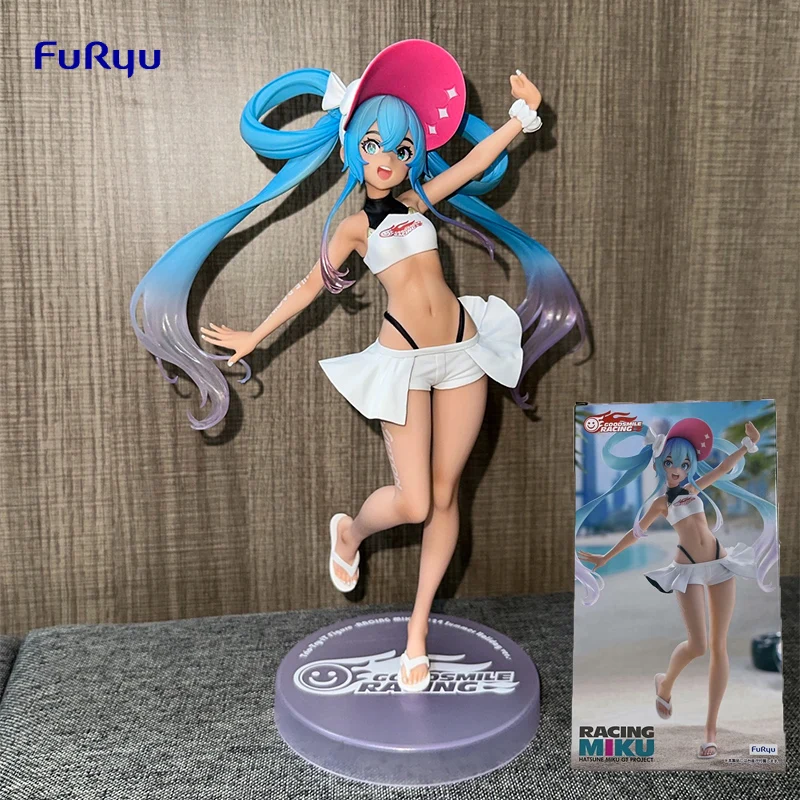 

Фигурка FuRyu Hatsune Miku series Trio-Try-iT — Future of Racing 2024, летние каникулы, версия коллекции ПВХ, модель игрушки