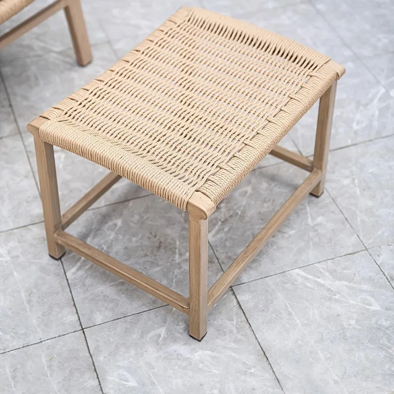 في الهواء الطلق الفن المثالي الروطان شرفة فناء الشرفة في الهواء الطلق في الهواء الطلق غرفة الشمس الصلبة الخشب خشب الساج مزيج الجدول والكراسي