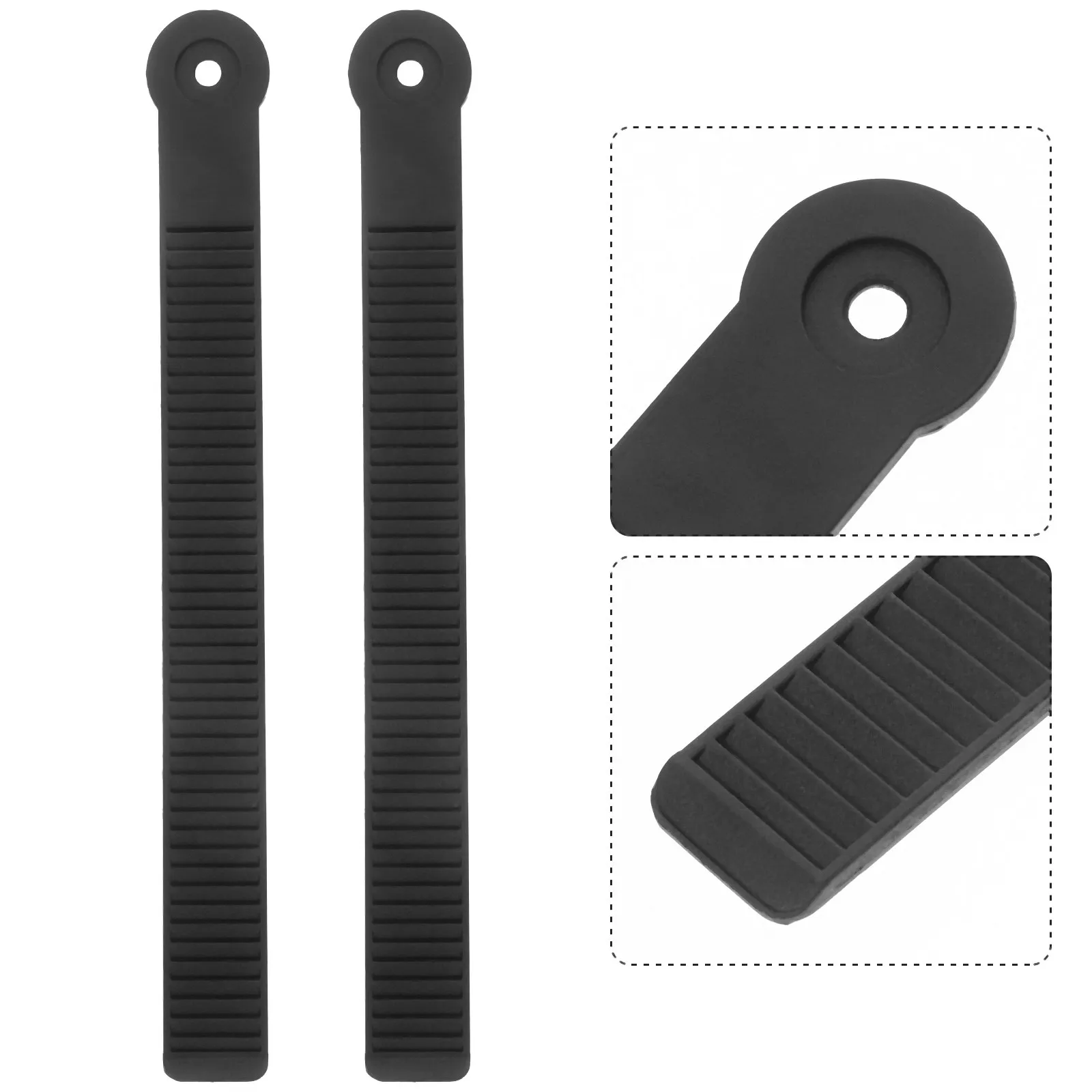 

2Pcs Professional Roller Skate Straps Replaceable Snowboard Binding Straps Skate Buckle Versatile Skates Accessories