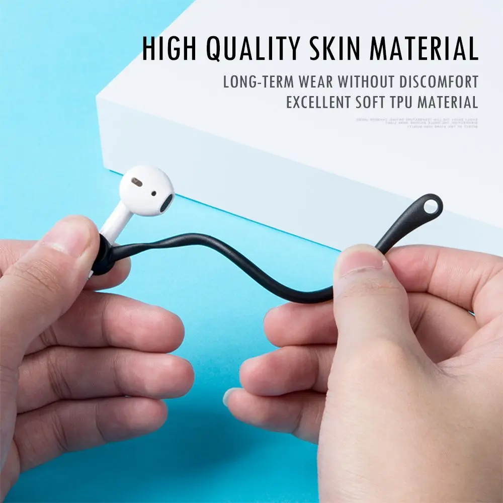 Silicone Protector Anti Loss Strap Protective Earhooks Earphone Holders Secure Fit Hooks Anti-lost Ear Hook For Apple AirPods