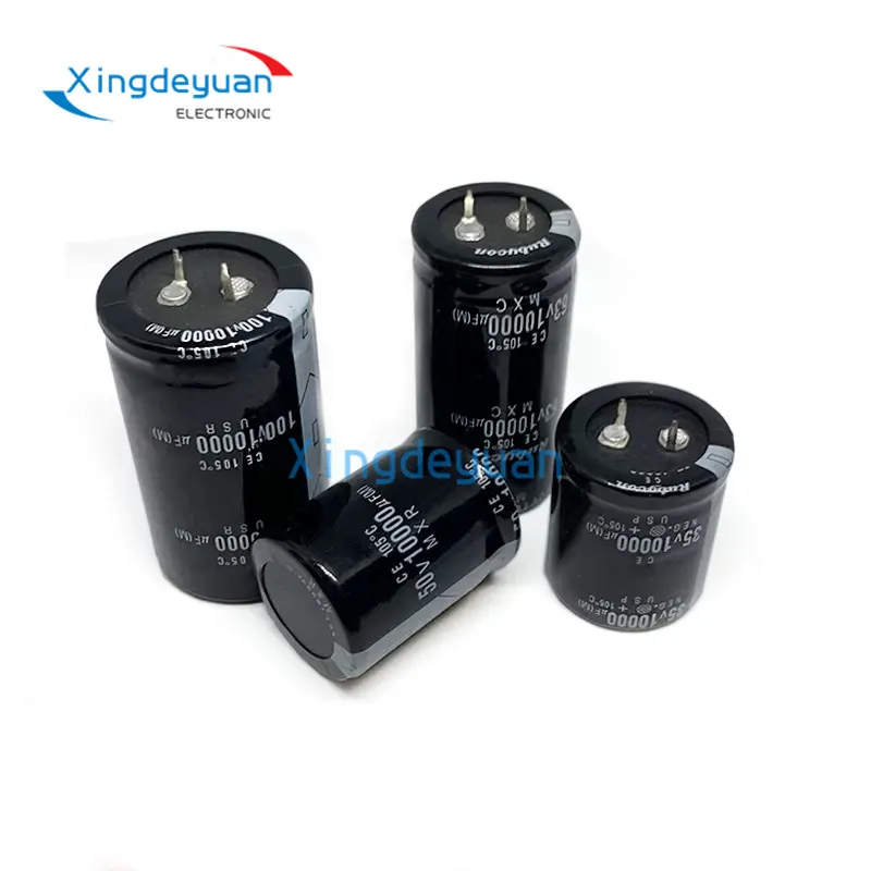 1PCS Ox Horn Capacitance 63V 6800UF aluminum electrolytic capacitor size  22*50 25*40/45 30*40/50 MM