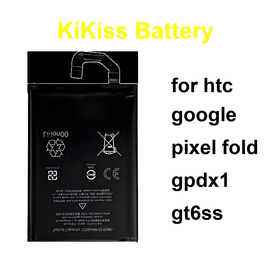 

Mobile Phone Battery High-Efficiency GPDX1+GT6SS Foldable 0-3332Mah For Htc Google Pixel Fold GPDX1 Gt6ss