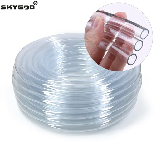 Imagen 1 del producto Mangueras de PVC de 1 ~ 10m, diámetro interior 2 3 4 5 6 8 10 12 14 16 18 20 25mm, manguera de plástico transparente, tubo de agua para jardín de alta calidad