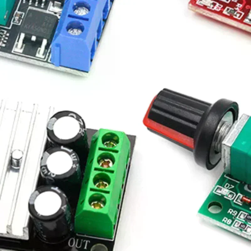 PWM DC Motor Governor 2A 3A 5A 10A 90W Speed Control Switch Switch Function 1803BK 1203BK Adjustable Module Switch Function