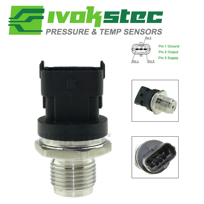 1800 Bar Diesel Common Fuel Rail Pressure Sensor For IVECO Daily III IV EuroCargo EuroFire 100 120 130 140 0281 002 937