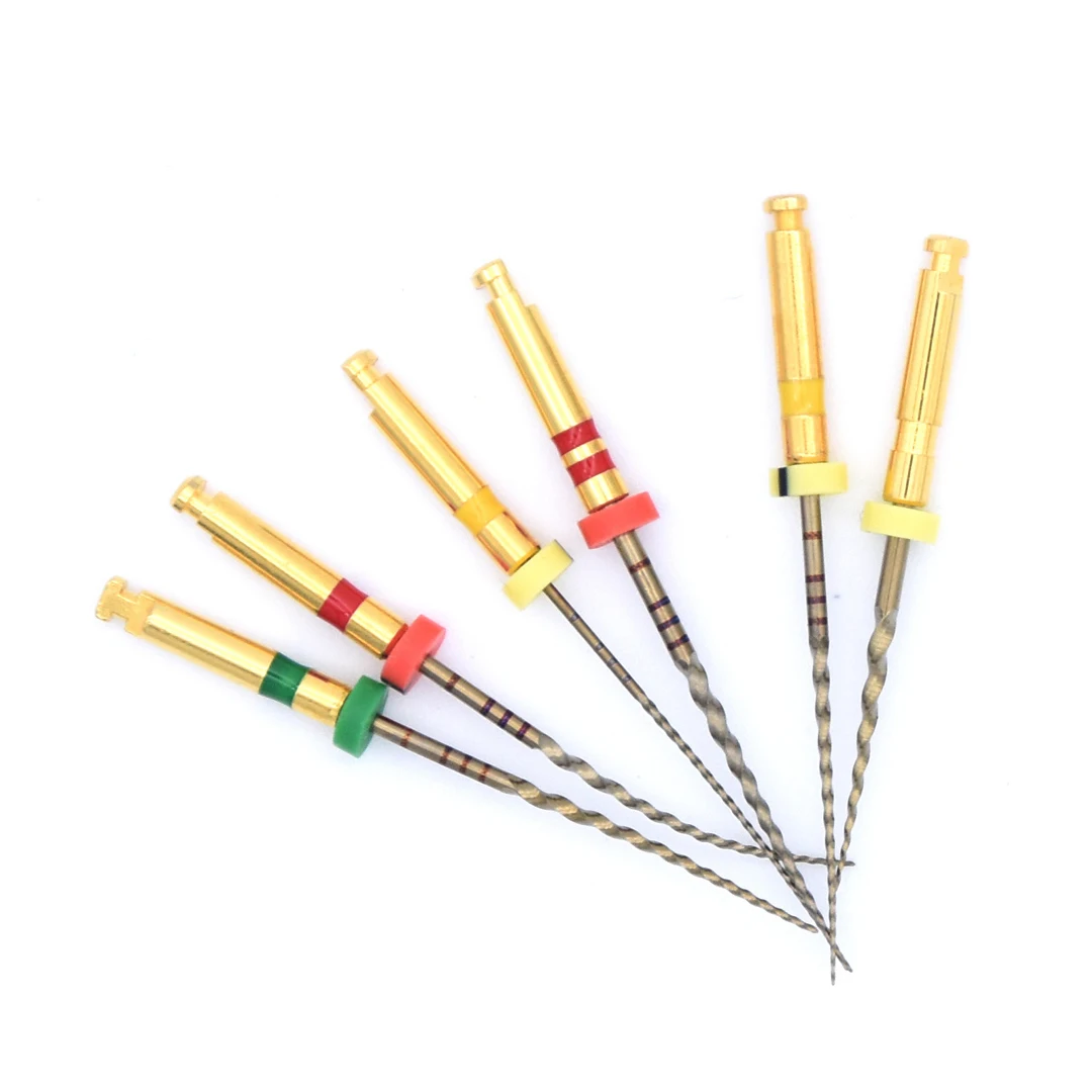 SOCO PRO ملفات الأسنان ملف قناة الجذر تفتق اللبية ملف الحرارة المنشط الروتاري ملف مرنة طبيب الأسنان المواد COXO 6 قطعة/صندوق