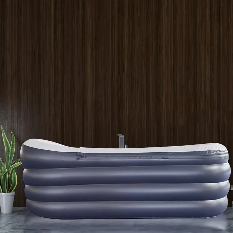 Laundry Freestanding Foldable Bathtub Adult Outdoor Portable Plastic Inflatable Bathtub