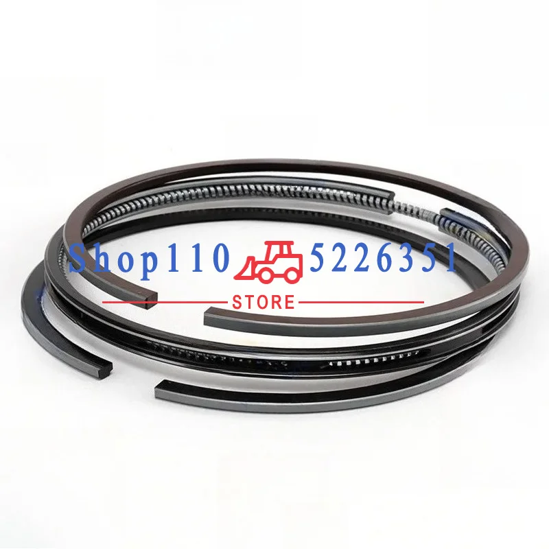 L1500 Z650 Piston Ring 2-Cylinders For Kubota 76mm Engine 76*2.5HK+2+5 15221-21050