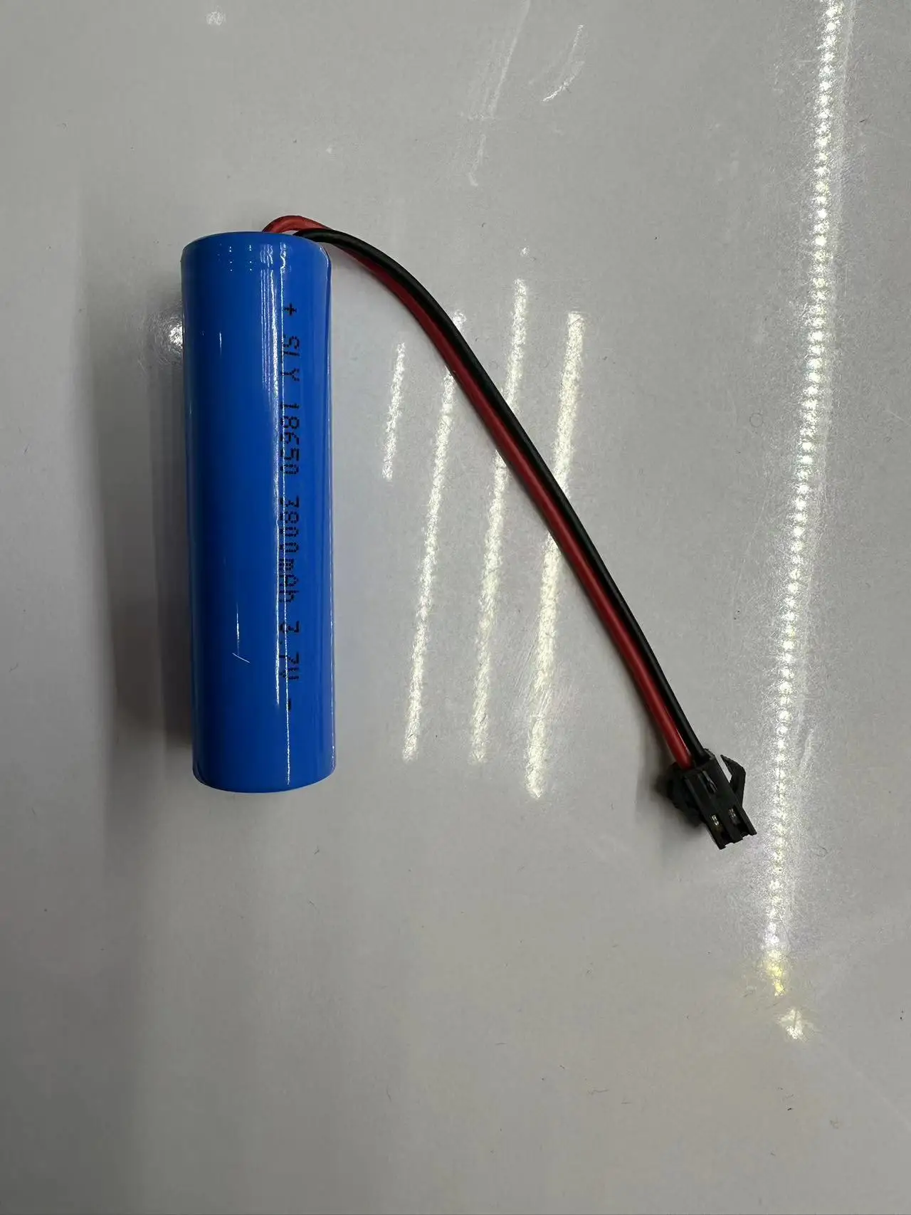 buy more will cheaptrash can battery 3.7v18650 electric induction home charging lithium battery with cable customization 3800mAh