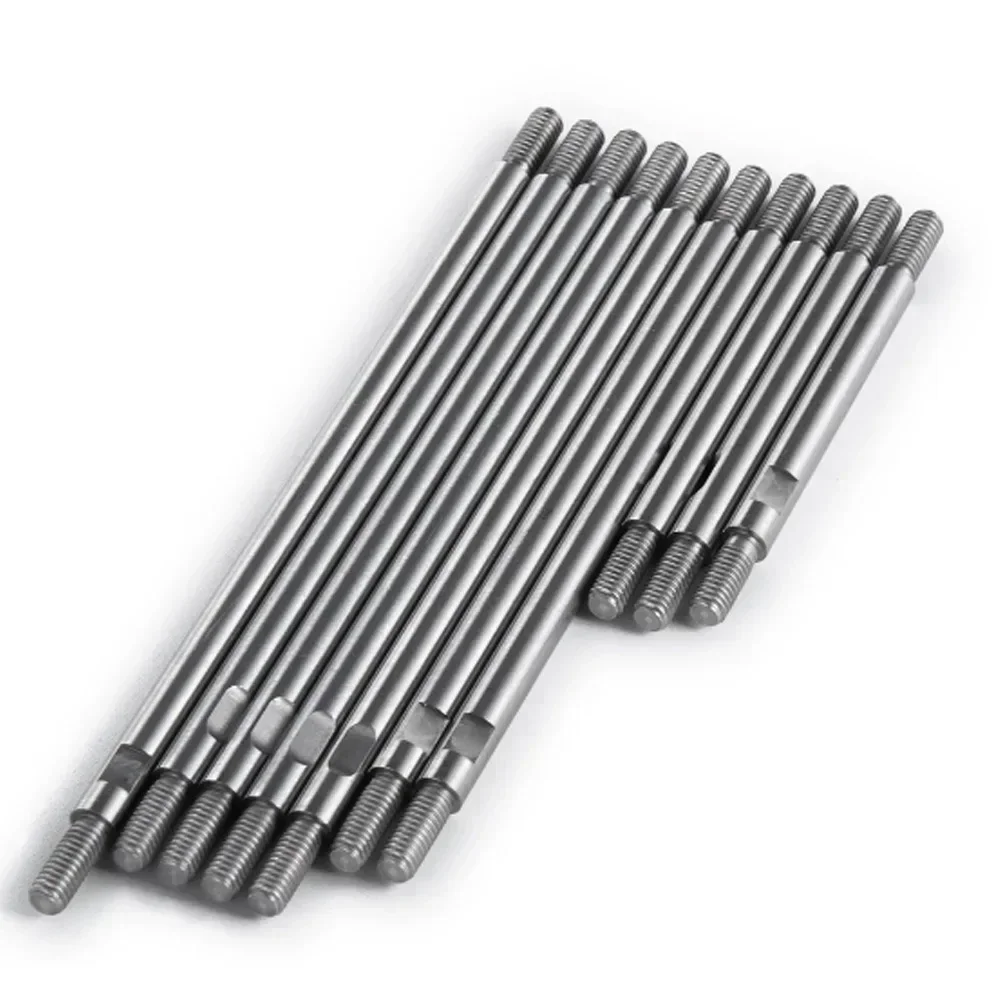 

10Pcs Complete Stainless Steel 313mm Wheelbase Link Rod for Traxxas TRX-4 TRX4 1/10 RC Crawler Car Upgrade Parts