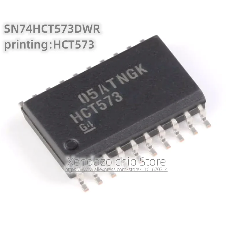 10pcs/lot SN74HCT573DWR printing HCT573 SOP-20 package Triple state output eight transparent D-class latch chip