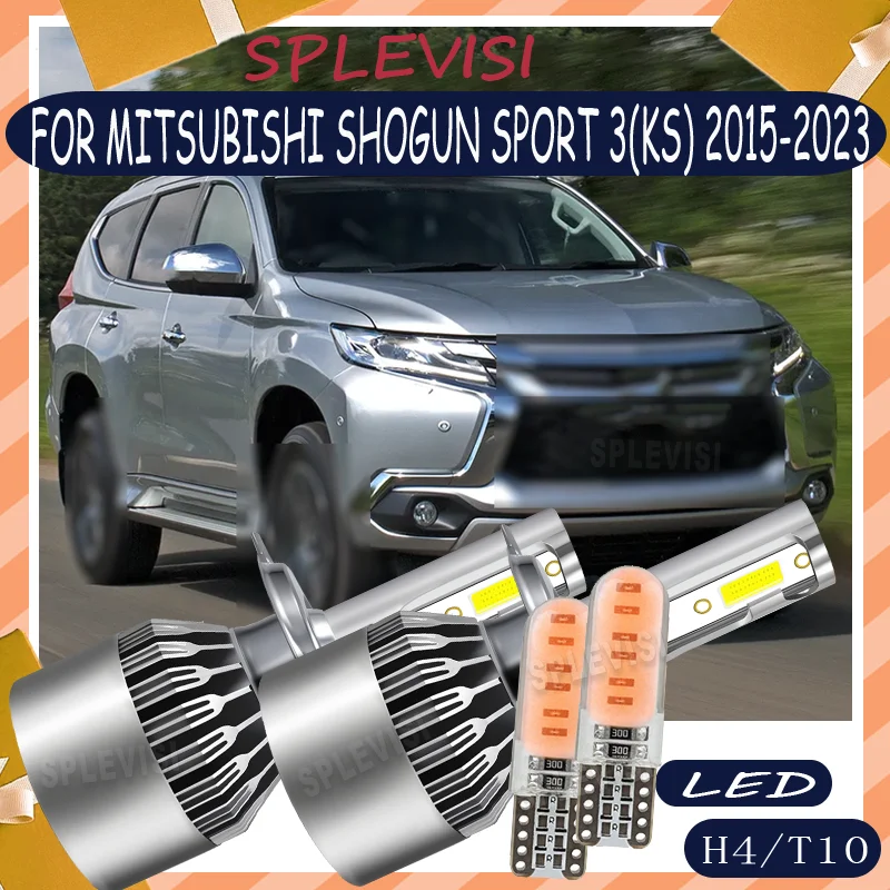 

Direct Replacement Clear Night Vision 9003 H4 LED headlight For MITSUBISHI SHOGUN SPORT 3(KS) 2015 2016 2017 2018 2019 2020-2023