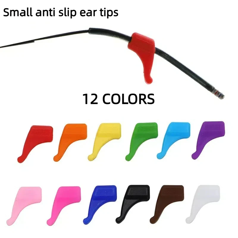 Anti Slip Ear Covers For Glasses Adult Silicone Ear Hooks Fixation for Eyeglasses Sunglasses Children Anti Fall Hooks Anti Slip