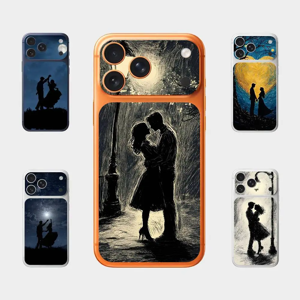 

Romance Until Death For IPhone 17 Pro ProMax Full Back Cover Decal Wrap Skin Rear Protective Sticker Film