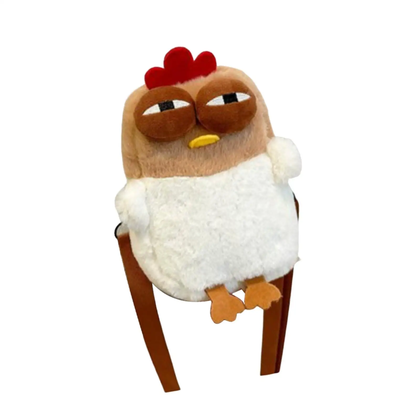 Crossbody Handbag Adorable Zipper Adjustable Shoulder Strap Chicken Shoulder Bag for Outdoor Indoor Travel Street Shopping Girls