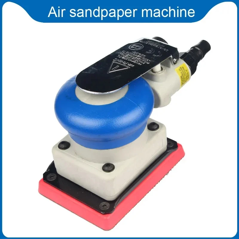 Rectangle Air Sander 75*100mm Orbital Square Pneumatic Sanding Machine For Car Sandpaper Polish