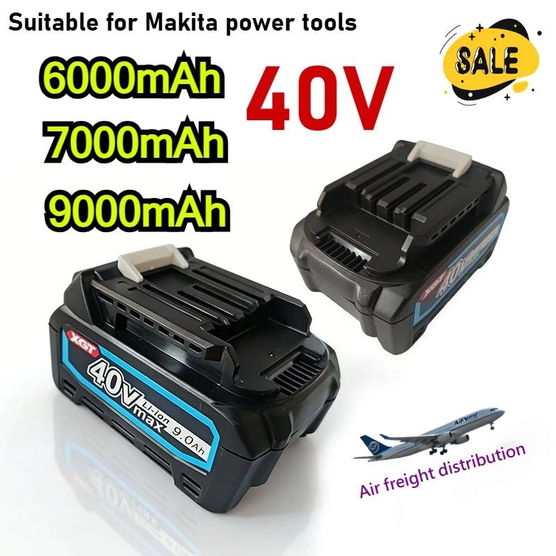 

Suitable for Makita power tools, supports 40V, 6.0Ah/7.0Ah/9.0Ah lithium battery models: BL402, BL4025, BL4040, BL4050, BL4080