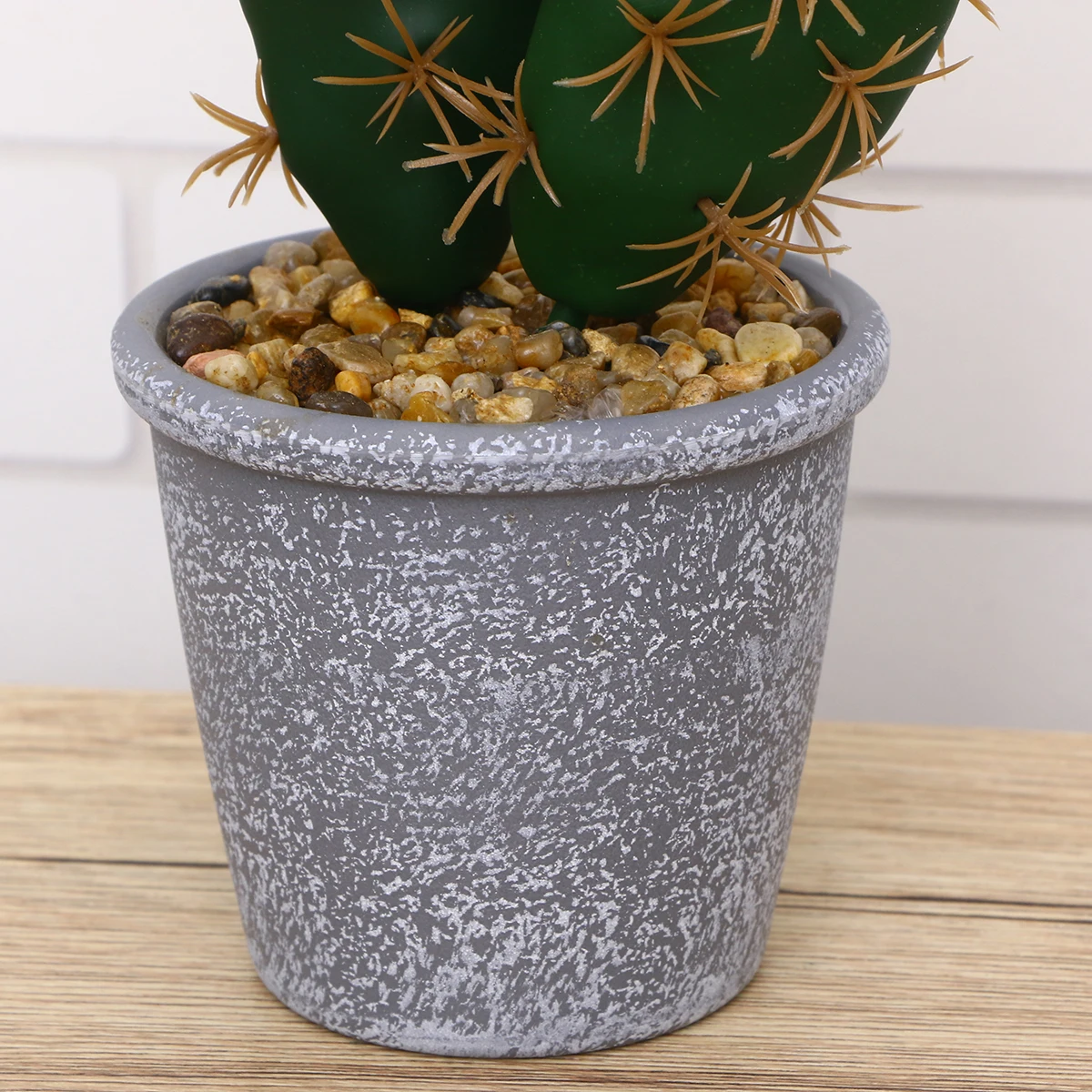 

Realistic Artificial Cactus Plant Simulation Bonsai Potted Decor Tropical Plant for Home Office Coffee Table Decoration
