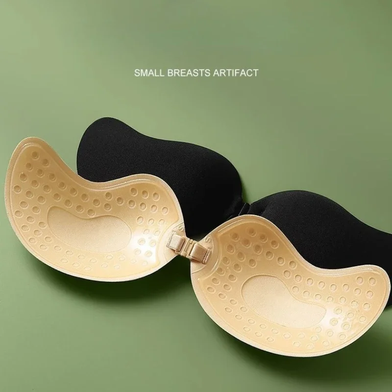 Invisible Strapless Adhesive Stick Bra Breast Tape Push Up Bras Women Lingerie Seamless Silicone Nipple Covers Bralette Pasties