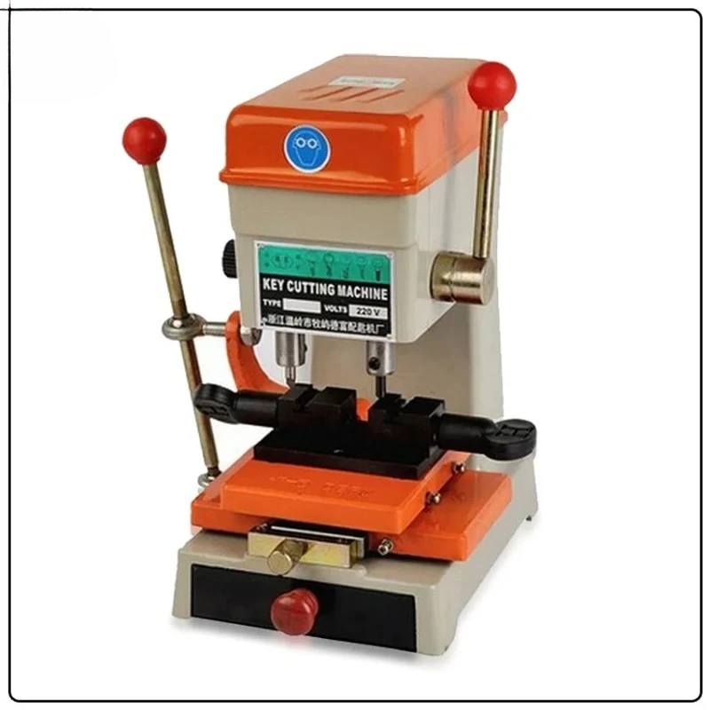 368A Car Key Cutting Copy Duplicating Machine Vertical Key Cutter Machine Car Door Key Drill Maker Tools Supply 220V