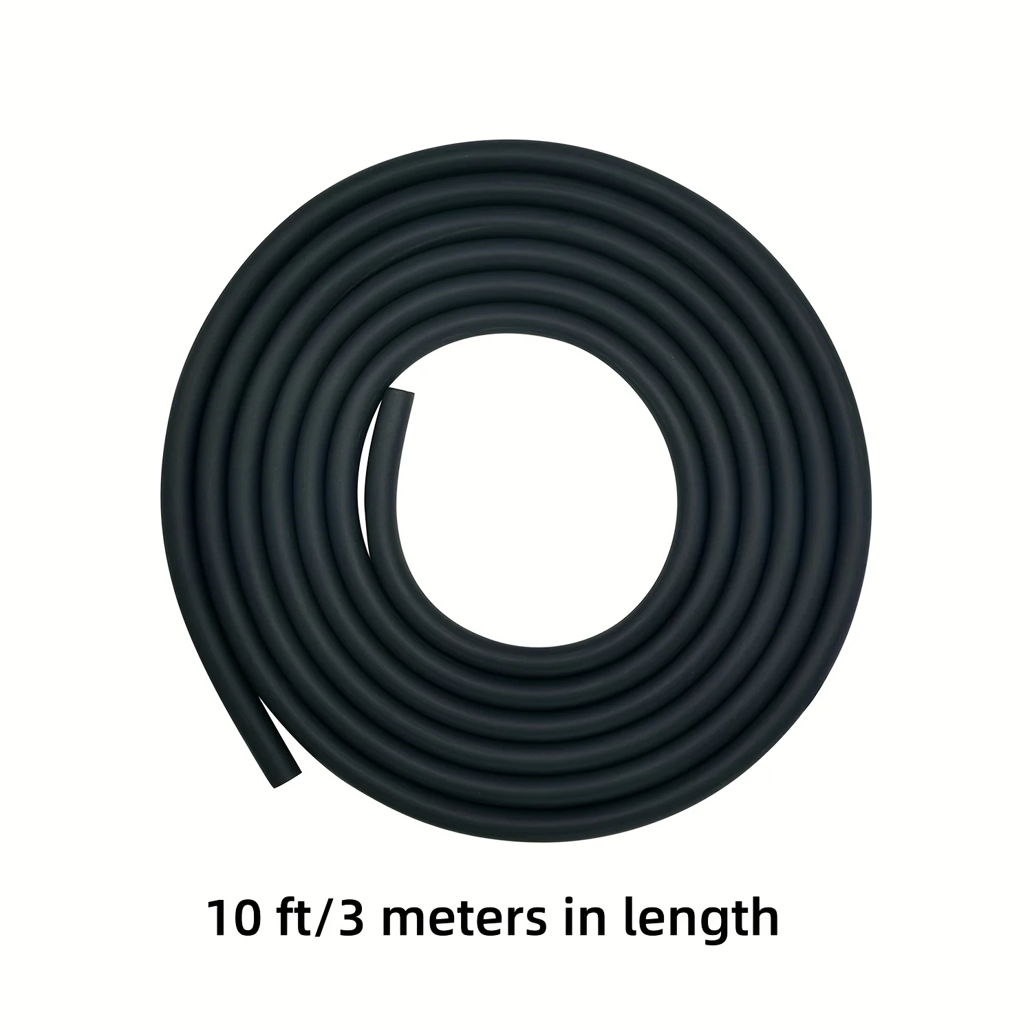 6mm×2.4m Fuel Line Hose for Kawasaki Kohler Briggs Gas/Diesel Engines & Generators HD Rubber for Powersports