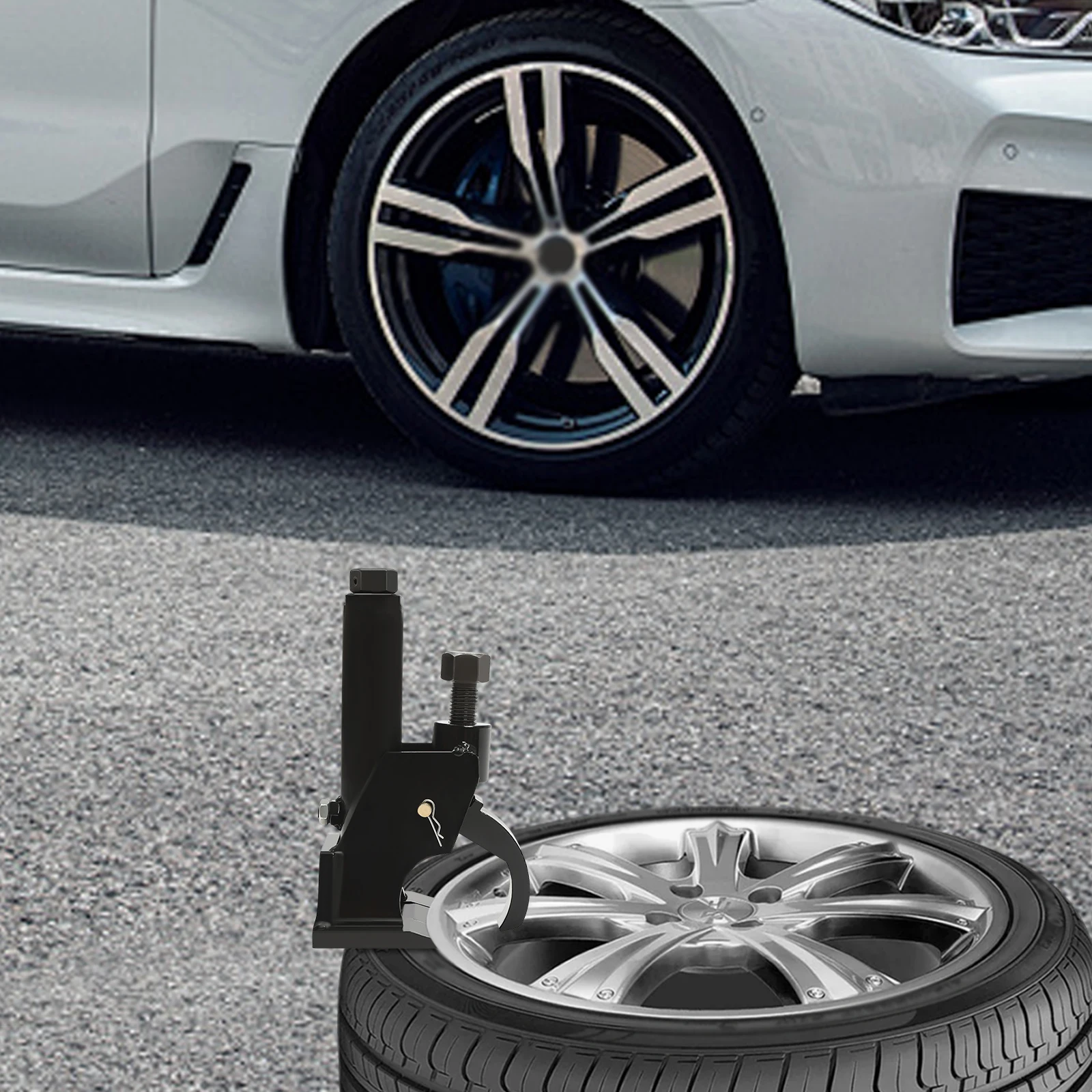 طقم إصلاح الإطارات اليدوي القابل للتعديل 10-21 بوصة لحافلة عربة الجولف ATV والجرارات والمزيد، أداة السيارات