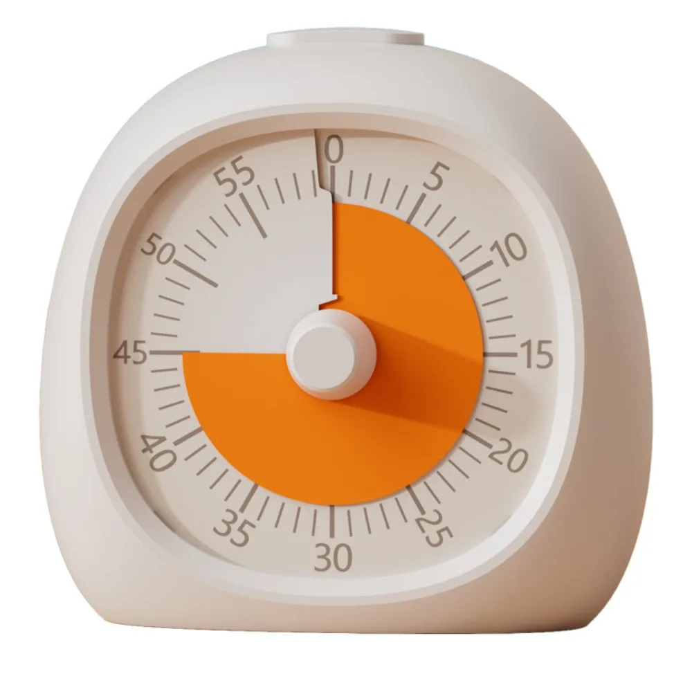 Useful Plastic Visual Timer 60 Minute Silent Study Timer Focus Aid Digital Clock Classroom Timer