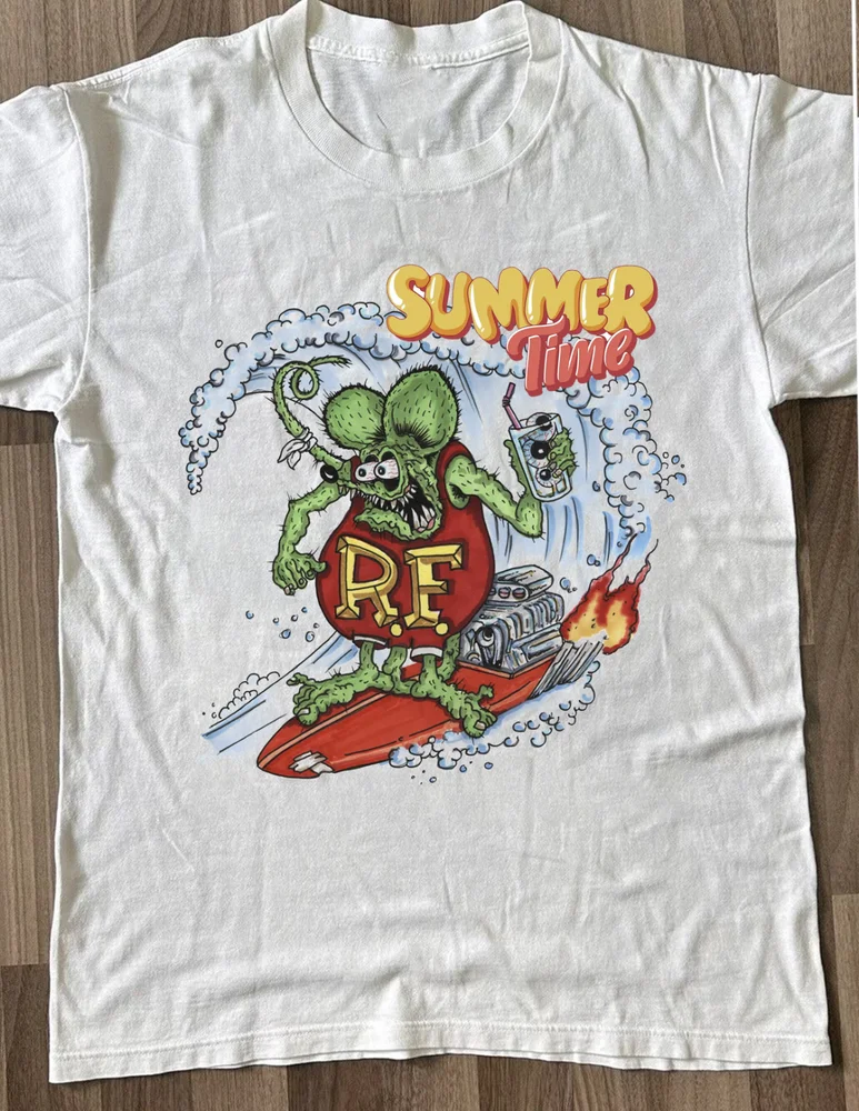 

Летнее время, Ed Roth Rat Fink, подарок для фанатской футболки