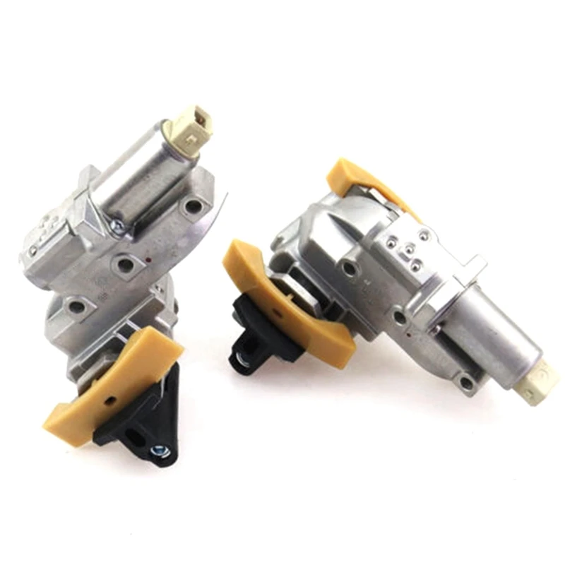 Camshaft Tensioner Timing Chain Tensioner Left+Right For VW Phaeton Touareg  A6 A8 4.2 077109088E 077109087E