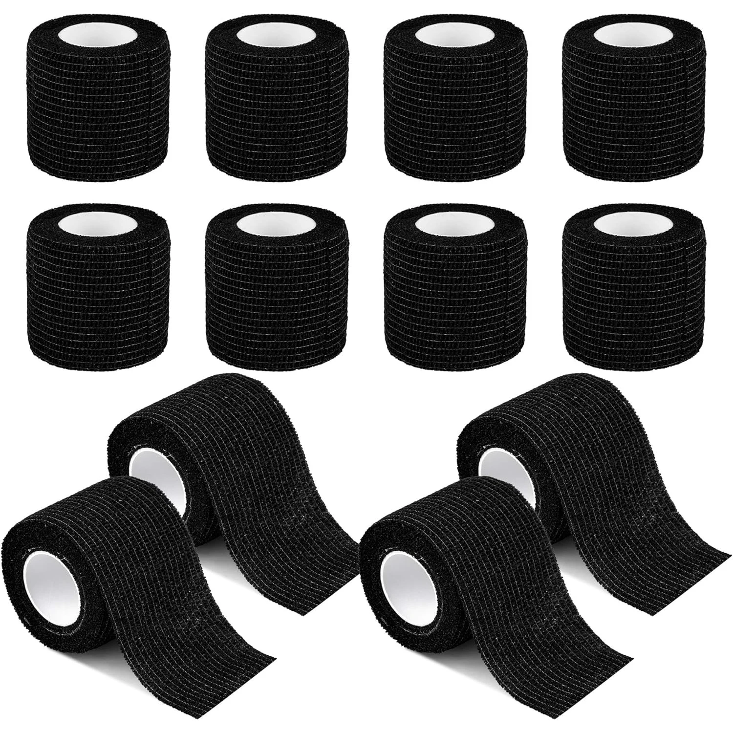1/4/8/12/24/48 PCS Tattoo Grip Tape Bandage Cover Wraps Tapes Nonwoven Self Adhesive Finger Protection Tattoo Accessories