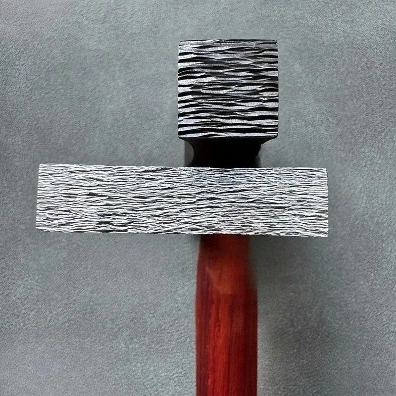 

Золотой и серебряный молоток для формирования ювелирных изделий, профессиональный серебряный ручной молоток для ковки с инструментом с деревянной ручкой