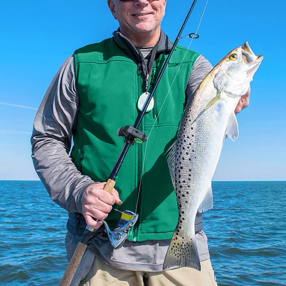 T80C ใหม่ 4 ชิ้นตกปลากัดสัญญาณเตือนภัย, Sensitive อิเล็กทรอนิกส์ตกปลาสัญญาณเตือนภัย, เสียง Bite Alert Bell พร้อมไฟ LED