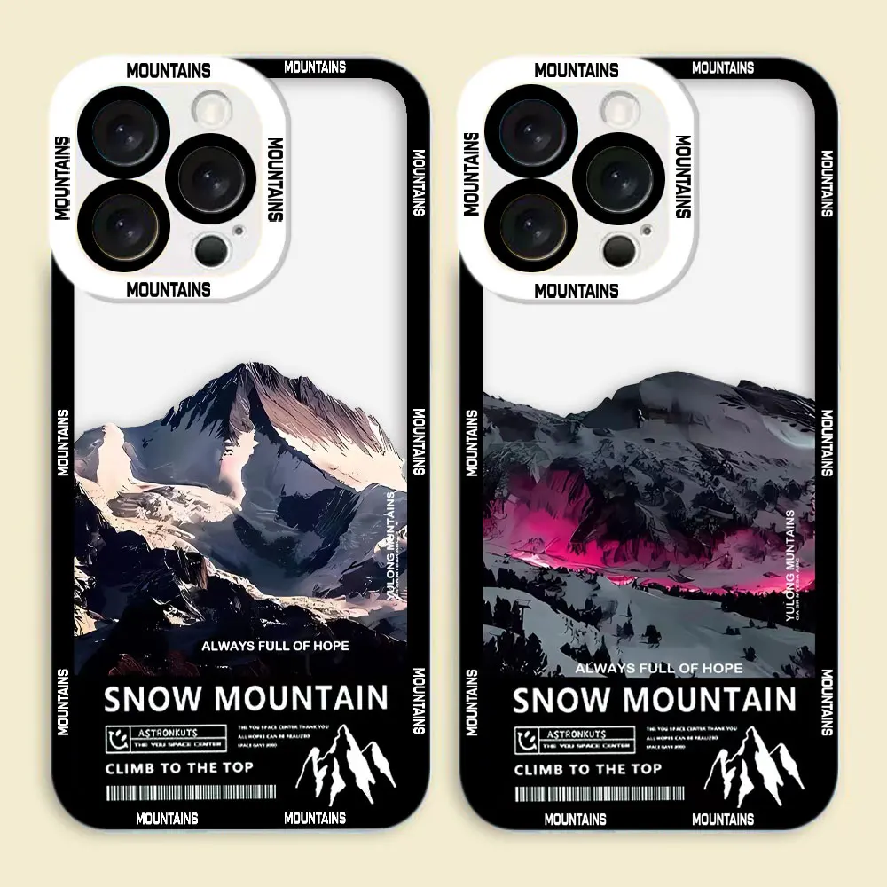 Sunset Moon Snow Mo… - image
